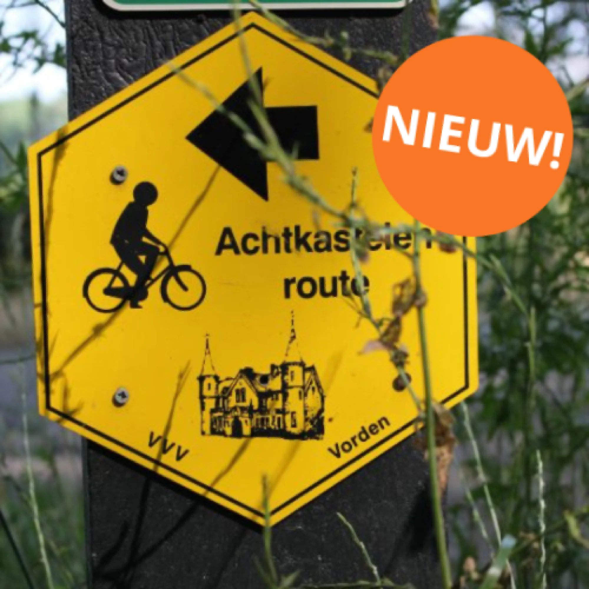 Achtkastelen route Achterhoek met een elektrische step